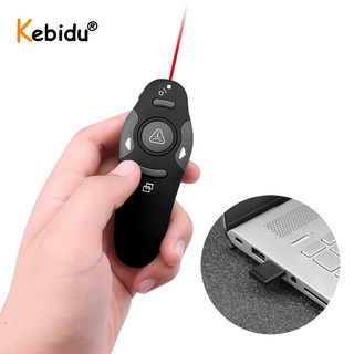 2.4G Wireless Red Laser Presenter Pointers Pen Pointers Remote Control USB RF Remote Control PPT