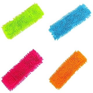Fxxtit 1X Microfiber Flat Mop Head Chenille Refill Rag Replace Cloth Washable Clean Pad