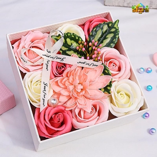 Handmade Soap Flower Bouquet Gift for Mother's Day Valentine Day Anniversary