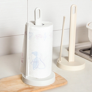 Vertical Roll Holder Paper Napkin Shelf Desktop Paper Towel Storage Holders Kitchen Tissue Storage Rack