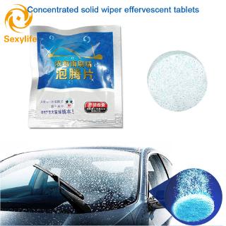SL Car Cleaning Effervescent Tablets Windscreen Cleaner Solid Wiper For Windshield Glass