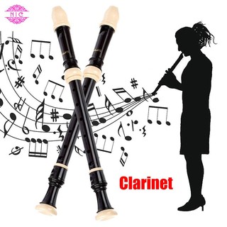 NIC A Soprano Flute Treble Flute Clarinet Long Durable Eight Hole C Tune (1)