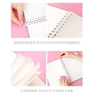 A5 B5 PP soft binder loose leaf minimalist planner refillable notebook (muji inspired) (5)