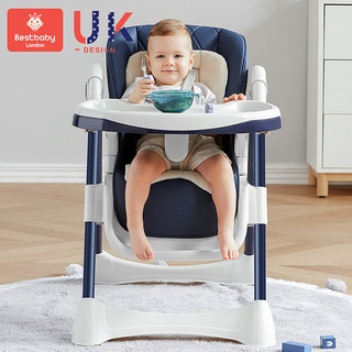 Portable Foldable Baby Dining Chair Installation-Free Home Cartoon Child Eating Chair Reclinable Children Dining Chair