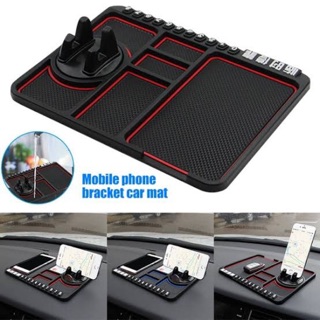 Car anti-slip mat Multi-function mobile phone navigation bracket frame silicone dashboard