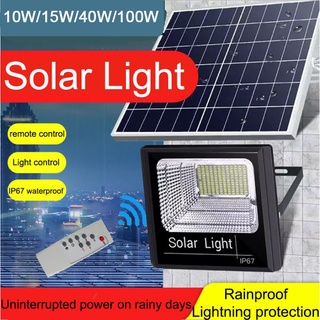 10W-100W solar light solar lamp flood light outdoor remote control solar LED street light solar (1)