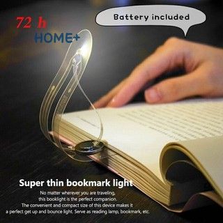 Mini Book Light Ultra Bright Bookmark Night Lamp Flexible LED Book Reading Light Bedroom @ph