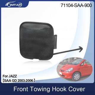 MTAP For Jazz Front Bumper Towing Hook Cover For HONDA FIT JAZZ SA 3 2004 2005 2006 GD1 GD3 Hauling Hook Cap 71104-SAA-900