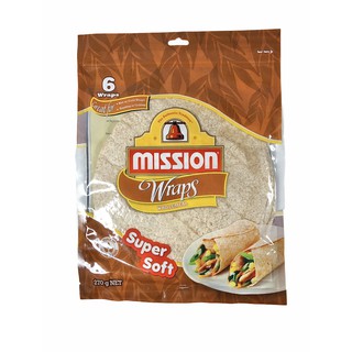 Mission Foods Tortilla Wraps Wheat 8 inches (6pcs)