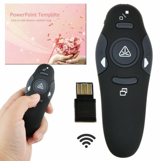 2.4GHz Wireless USB PowerPoint PPT Presenter Remote Control Laser Pointer Pen (1)