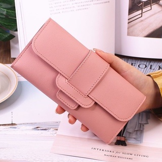Kaiserdom Levi New Korean Fashion Leather Ladies Long Wallet For Womens Coin Card Holder 10 LJF1063
