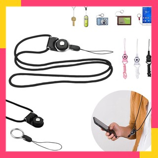 Sevenday - Creative Mobile Phone Lanyard Neck Rope Removable Pendant Detachable Rotating