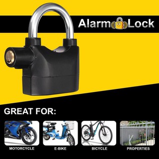 Home safety㍿Ilove# Alarm Lock Anti Theft Security System Padlock