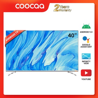 COOCAA [40S6G] 40 Inch Android 9Pie Netflix&YoutubeSmart Full HD LED TVBluetooth Wifi/LAN Chromecast