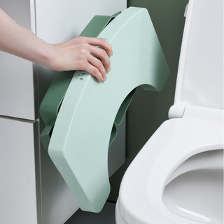 ✆Minimalist Foldable Space Saving Step Foot Stool for Bathroom - Adults, Kids, Constipation (5)