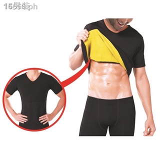 ✿✾✹#everest# Men Shaper Gym Neoprene Vest Sauna Ultra thin Sweat Shirt Body slimming Corset