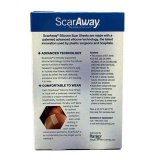 SCARAWAY Silicone Scar Sheets 8 Count 4 Months Supply (2)