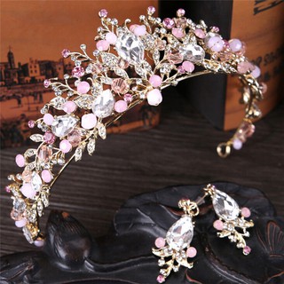 Pearl Bridal Crowns Handmade Tiara Bride Headband