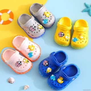 Summer Baby Sandals for Kids Boys and Girls with Soft Bottom Toddler Shoes 0-5 Years Old Ready Stock