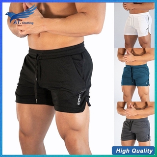 2021 Men's Fitness Shorts Men's Summer Gym Exercise Men's Breathable Net Quick-drying Sportswear Jogging Beach Shorts