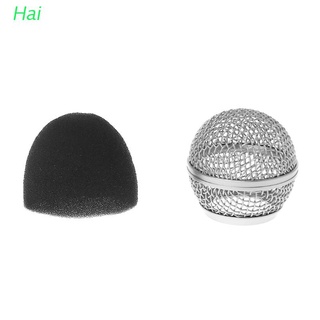 Hai Replacement Ball Head Mesh Microphone Grille For Shure BETA58 BETA58A SM58 SM58S