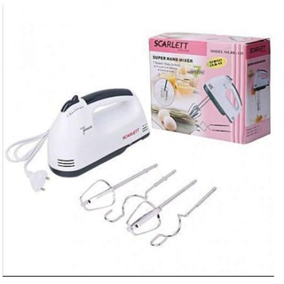 HIGH QUALITY ORIGINAL SCARLET 7 SPEED HAND MIXER PROFESSIONAL BAKING ELECTRIC HAND MIXER