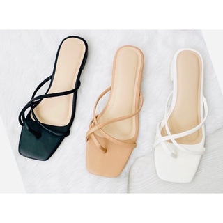 LoveBarefoot Frances ✨ 1inch Block heels sandals