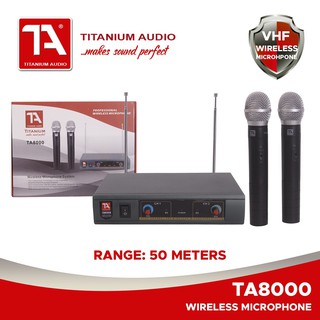 Titanium Audio TA8000 Professional Wireless Microphone
