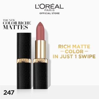 LOreal Paris Color Riche Matte Lipstick - Nudes, Browns, Pinks