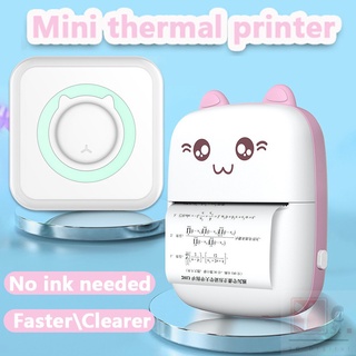 Wireless Mini Portable Thermal Printer Photo Pocket Printer Bluetooth Print Printer For Android Ios Printers
