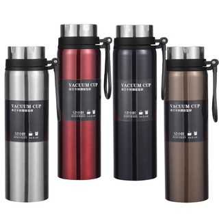 800ML/1000ML Double Wall Hot&Cold Thermos Large Capacity Insulated Vacuum Flask Tumbler