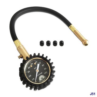 ☽Tire Pressure Gauge 100 Psi Accurate Heavy Duty Air Pressure Tire Gauge For Your Car Truck And Moto