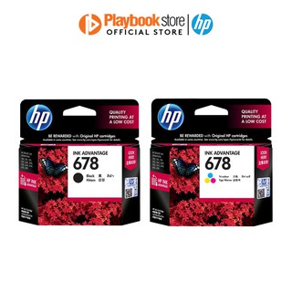 HP 678 Original Ink Advantage Bundle Set (Black/Tri-color) (1)