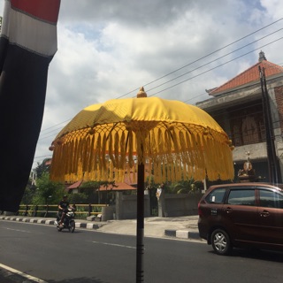 Bali Umbrella Decoration 1.25METERS Without Stick