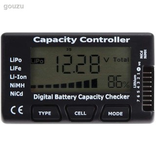 ✴Cellmeter7 Digital Battery Capacity Checker Controller Tester for LiPo/Life/Li-ion/NiMH/Nicd Electronic Cell Phones Accessories Travel/Work
