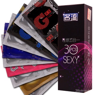 Mingliu 30pcs 5 Types In One Ultra Thin Condoms Sexy Latex Dots Pleasure Natural Rubber Condones Mal