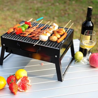 Barbecue Outdoor Carbon Grill Household Charcoal Appliances Family Small Barbecue (3)