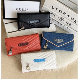 GuEsS long wallet with tag box
