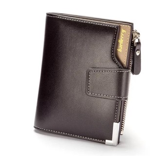 Men's Fashion Leather Short Wallet Business Wallet (1)