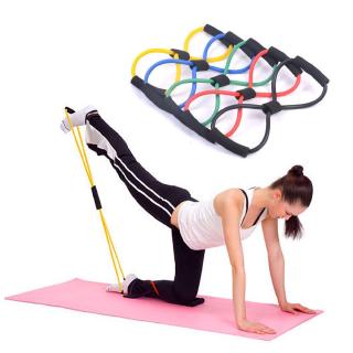 Latex Stretch Band Rope Rubber Arm Resistance Fitness Exercise Pilates Yoga Gym