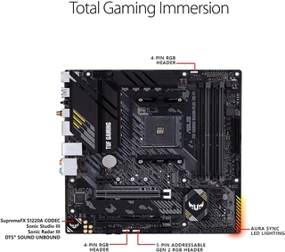 Asus TUF Gaming B550M-PLUS micro ATX Gaming Motherboard (3)