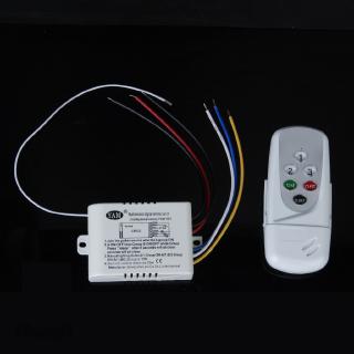 Wireless 3-Way ON/OFF Digital Light Lamp Wall Switch+Remote Control AC 220V-240V