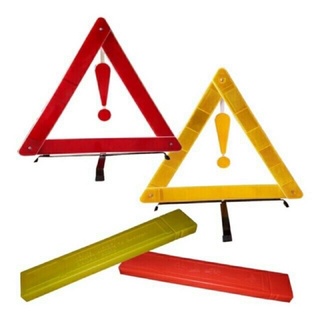 HEAVY DUTY Early Warning Device Triangle Signature Car Safety Emergency Essentials