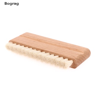vinyl records┅ஐ[Bograg] LP Vinyl Record Cleaning Brush Anti-static Goat Hair Wood Handle Brush Clean