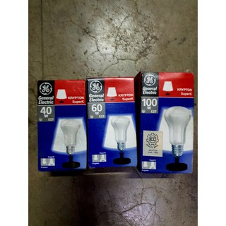 GE Incandescent Bulb Farm Lights 40w 60w 100w