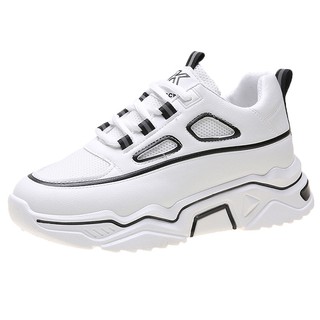 【Queen】new korean chunky sneakers rubber shoes for women