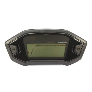 7 Color Adjustable Universal Motorcycle LCD Digital Speedometer Odometer Backlight motorcycle comput