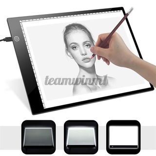 A3 A4 Graphics Tablet LED Drawing Tablet Art Stencil Drawing Board Light Box Tracing Table Pad Elect