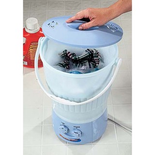 Mini Portable Washing Machine with 1extra free Bucket. Stock on hand. Wash Anytime and anywhere. (1)