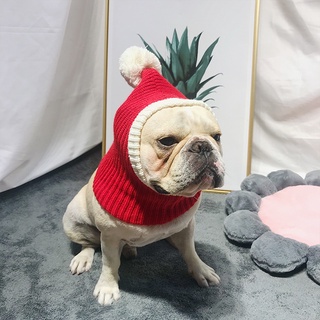 [Fashion Trend Decoration]Knitted Pet Hat Christmas Dog Cap Winter Warm Dog Hats for Dogs Cats Acces